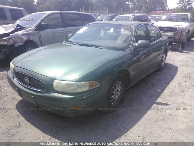 1G4HP52K234150260 - 2003 BUICK LESABRE CUSTOM GREEN photo 2