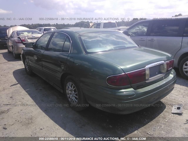 1G4HP52K234150260 - 2003 BUICK LESABRE CUSTOM GREEN photo 3