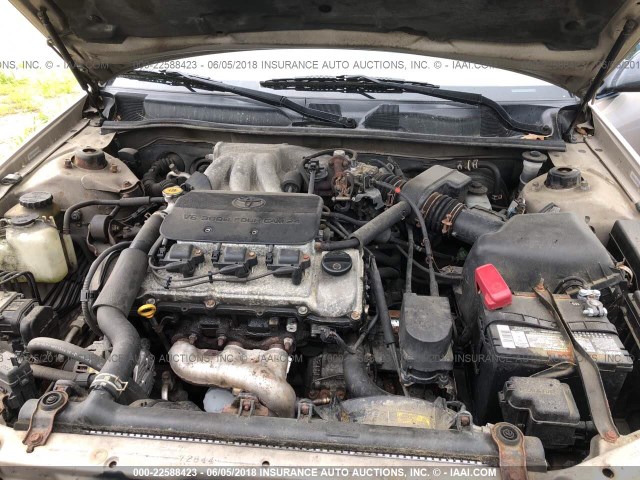 4T1BF22K2YU953603 - 2000 TOYOTA CAMRY LE/XLE Champagne photo 10