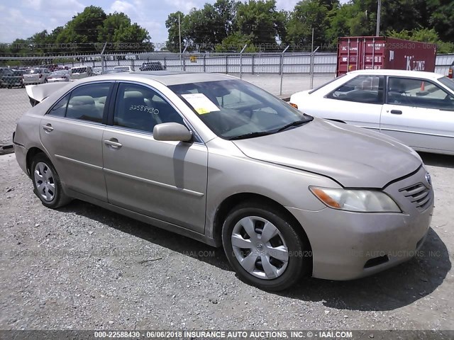 4T1BE46K47U690473 - 2007 TOYOTA CAMRY NEW GENERAT CE/LE/XLE/SE GOLD photo 1