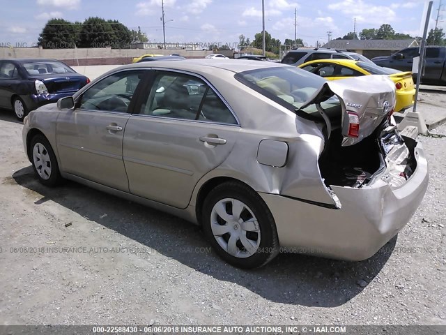 4T1BE46K47U690473 - 2007 TOYOTA CAMRY NEW GENERAT CE/LE/XLE/SE GOLD photo 3