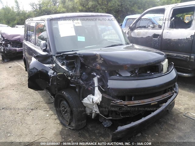 JTLKT334864068861 - 2006 TOYOTA SCION XB GRAY photo 1