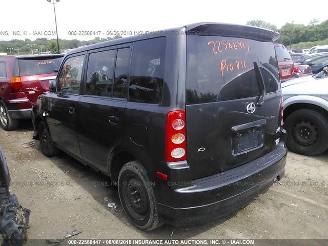 JTLKT334864068861 - 2006 TOYOTA SCION XB GRAY photo 3