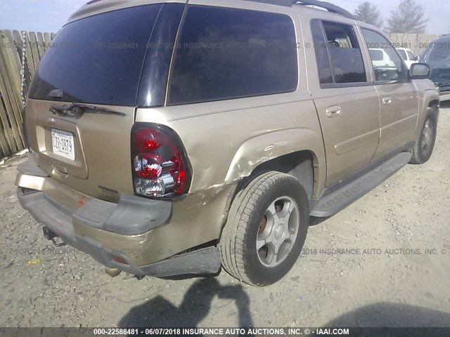 1GNET16S656164506 - 2005 CHEVROLET TRAILBLAZER EXT LS/EXT LT GOLD photo 4