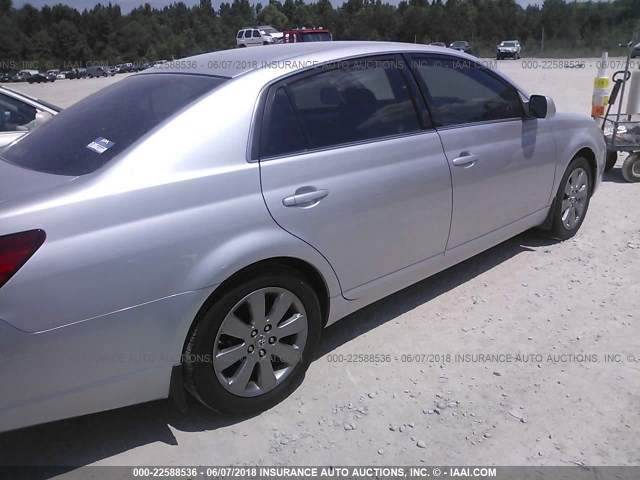 4T1BK36B37U201628 - 2007 TOYOTA AVALON XL/XLS/TOURING/LIMITED SILVER photo 6