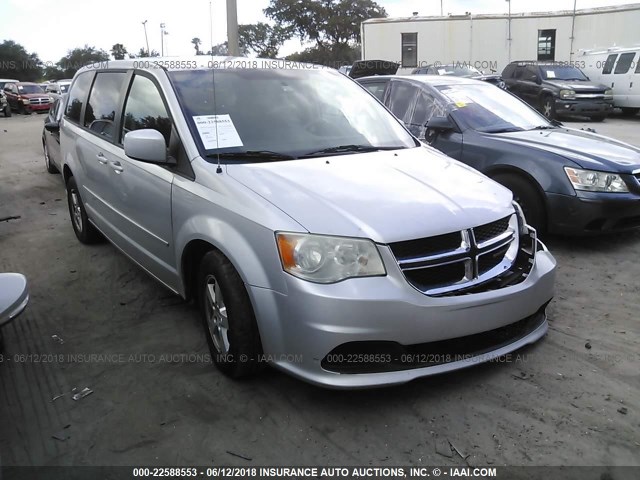 2D4RN3DG4BR630147 - 2011 DODGE GRAND CARAVAN MAINSTREET SILVER photo 1