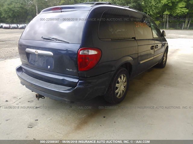 2A4GP54L46R829271 - 2006 CHRYSLER TOWN & COUNTRY TOURING BLUE photo 6