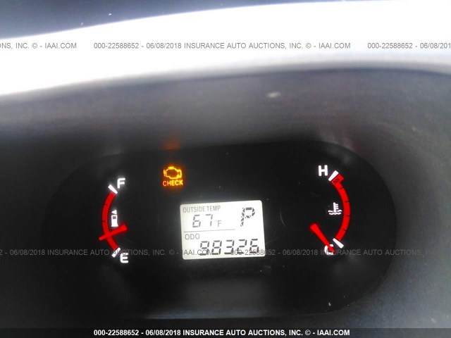 2T1KU4EE5CC889204 - 2012 TOYOTA COROLLA MATRIX  RED photo 7