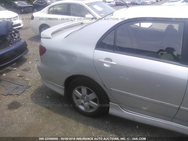 1NXBR32E73Z078681 - 2003 TOYOTA COROLLA CE/LE/S SILVER photo 6