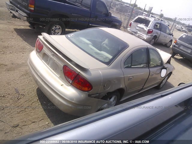 1G3NL52E03C154049 - 2003 OLDSMOBILE ALERO GL GOLD photo 4