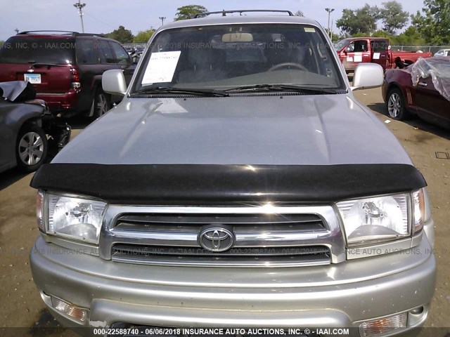 JT3HN87RXX9028387 - 1999 TOYOTA 4RUNNER LIMITED SILVER photo 6