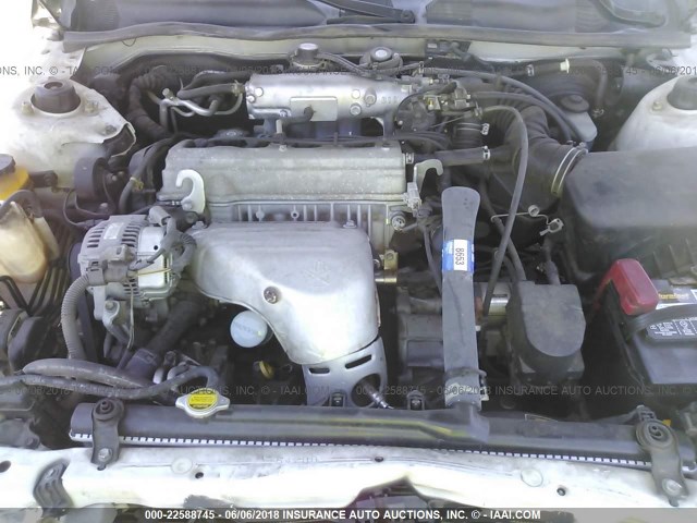 4T1BG22K11U781311 - 2001 TOYOTA CAMRY CE/LE/XLE 白色 照片 10