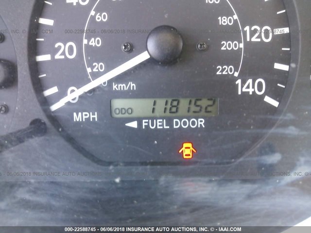 4T1BG22K11U781311 - 2001 TOYOTA CAMRY CE/LE/XLE 白色 照片 7