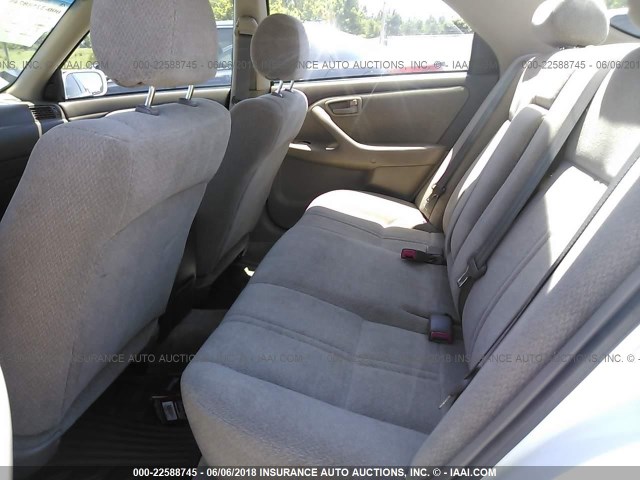 4T1BG22K11U781311 - 2001 TOYOTA CAMRY CE/LE/XLE 白色 照片 8