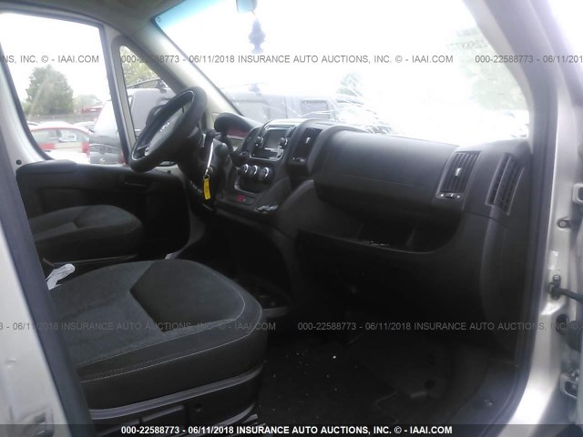 3C6TRVDG5EE115030 - 2014 RAM PROMASTER 2500 2500 HIGH GRAY photo 5