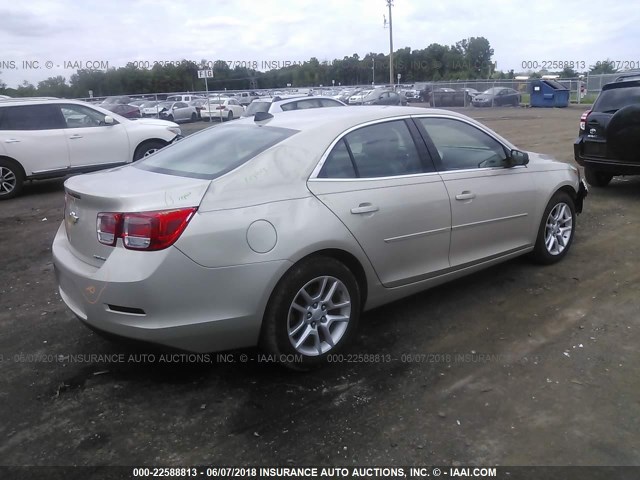 1G11B5SA6DF170909 - 2013 CHEVROLET MALIBU LS BEIGE photo 4