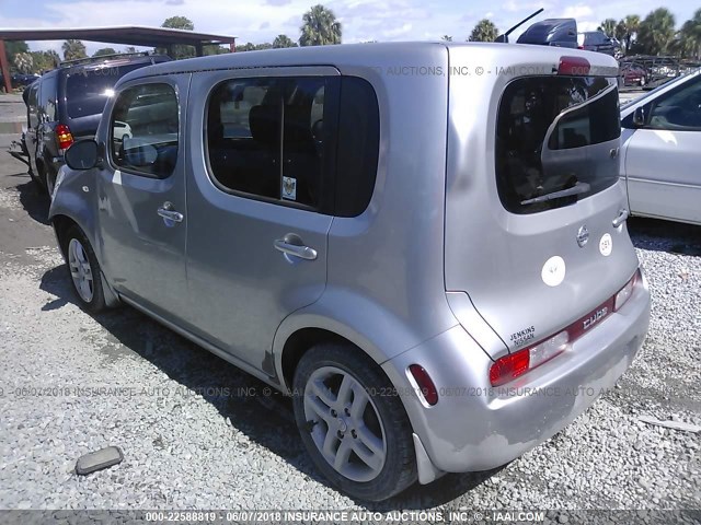 JN8AZ28R69T119566 - 2009 NISSAN CUBE S/SL GRAY photo 3