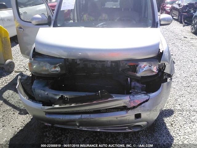 JN8AZ28R69T119566 - 2009 NISSAN CUBE S/SL GRAY photo 6