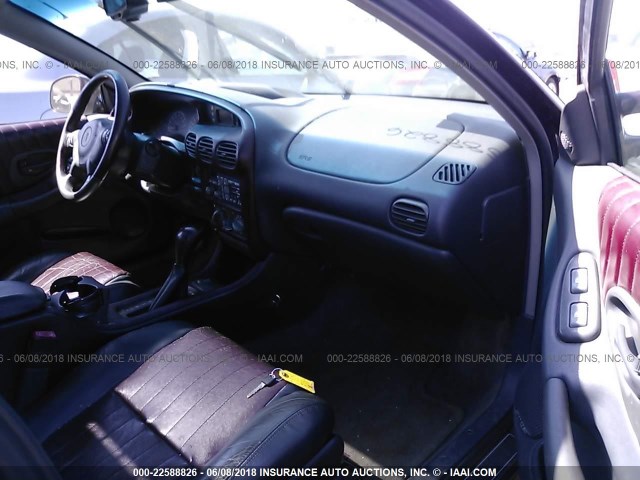 1G2WR52172F180374 - 2002 PONTIAC GRAND PRIX GTP იასამნისფერი ფოტო 5