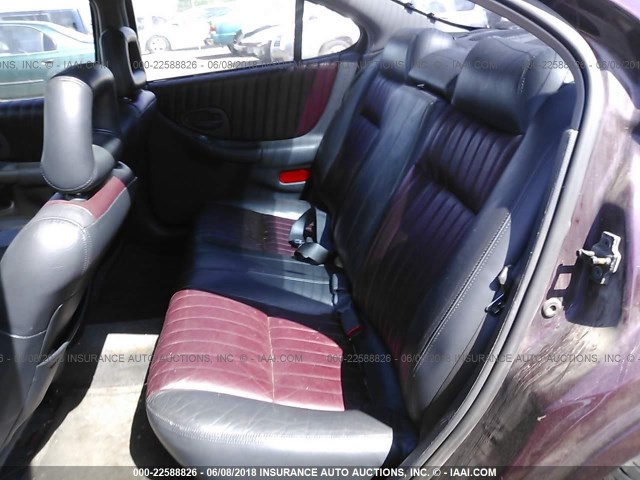 1G2WR52172F180374 - 2002 PONTIAC GRAND PRIX GTP იასამნისფერი ფოტო 8