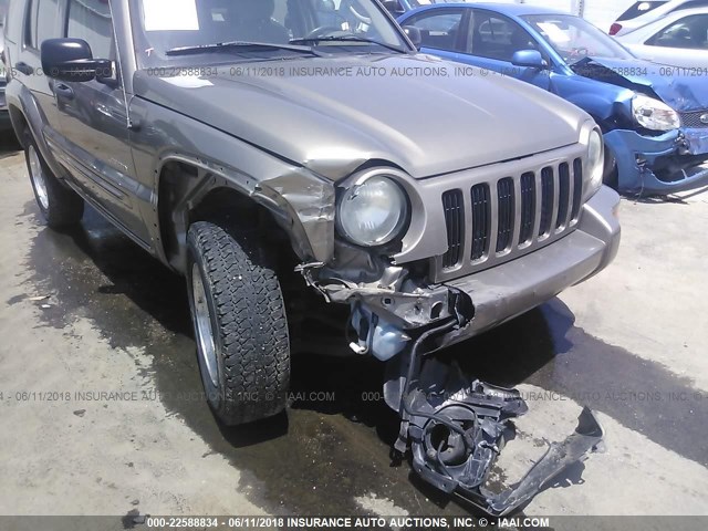 1J4GL58K54W113741 - 2004 JEEP LIBERTY LIMITED BROWN photo 6