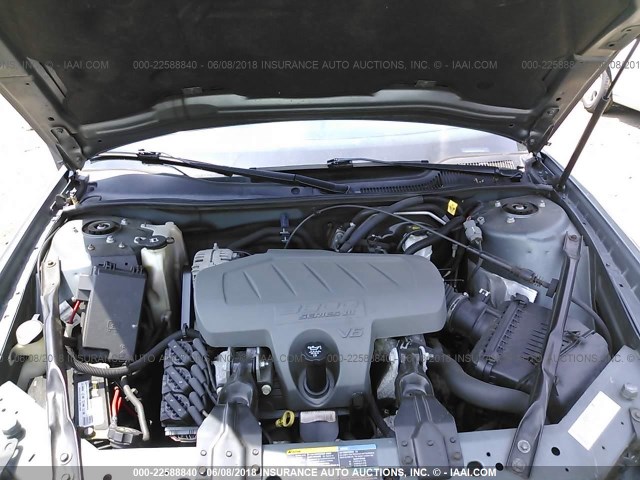 2G2WP552371138809 - 2007 PONTIAC GRAND PRIX Light Blue photo 10