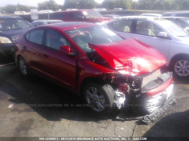 5NPD84LFXHH168034 - 2017 HYUNDAI ELANTRA SE/VALUE/LIMITED RED photo 1