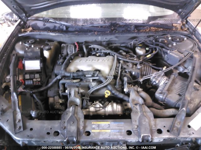 2G1WF52EX59369033 - 2005 CHEVROLET IMPALA GRAY photo 10