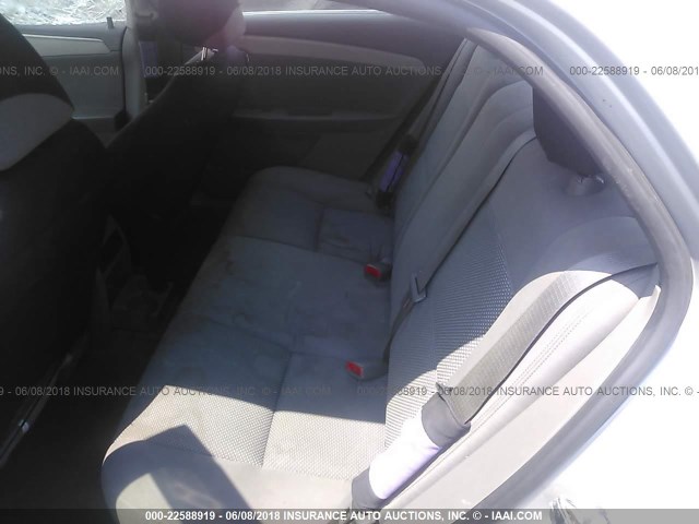 1G1ZA5EU7CF270611 - 2012 CHEVROLET MALIBU LS SILVER photo 8