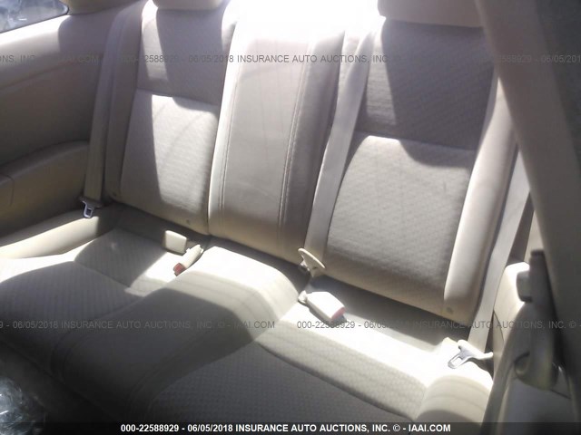 1HGEM221X5L066591 - 2005 HONDA CIVIC DX VP BLUE photo 8