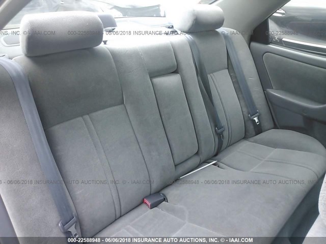 4T1BG22KXYU656530 - 2000 TOYOTA CAMRY CE/LE/XLE BURGUNDY photo 8