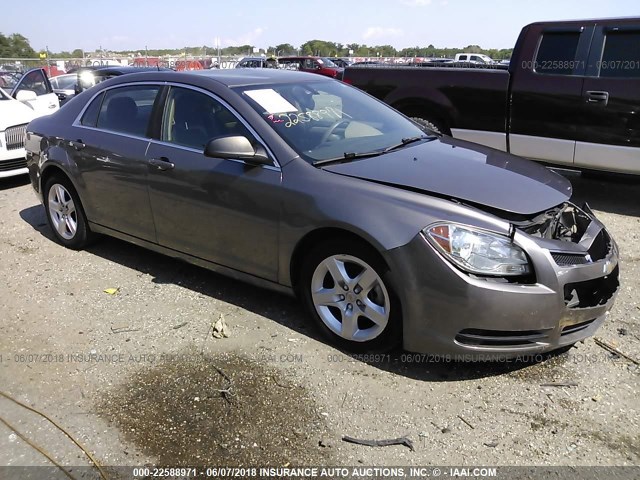 1G1ZB5E15BF171836 - 2011 CHEVROLET MALIBU LS BROWN photo 1
