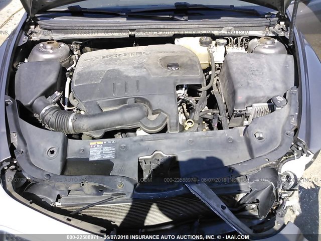 1G1ZB5E15BF171836 - 2011 CHEVROLET MALIBU LS BROWN photo 10