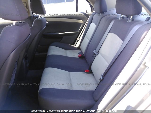 1G1ZB5E15BF171836 - 2011 CHEVROLET MALIBU LS BROWN photo 8