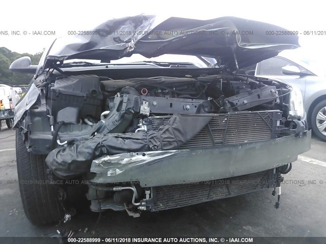 W04GV5EV8B1075960 - 2011 BUICK REGAL CXL BLACK photo 6