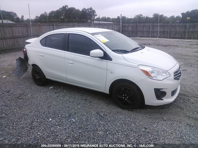 ML32F3FJ5HHF06659 - 2017 MITSUBISHI MIRAGE G4 ES თეთრი ფოტო 1