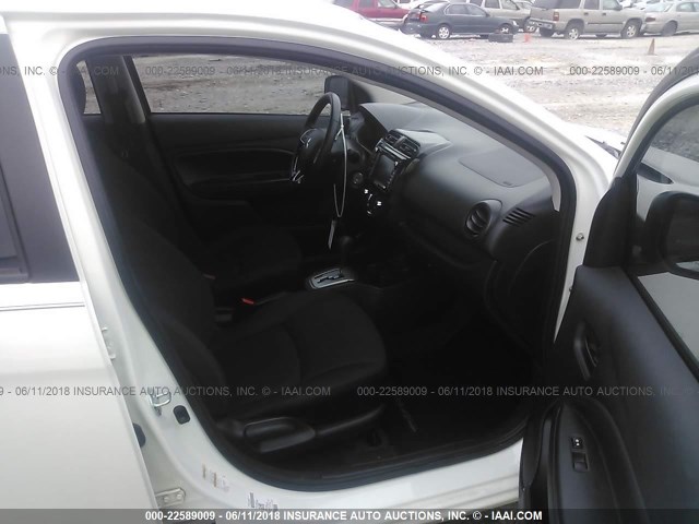 ML32F3FJ5HHF06659 - 2017 MITSUBISHI MIRAGE G4 ES თეთრი ფოტო 5