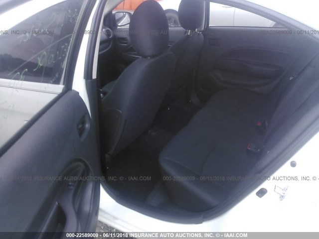 ML32F3FJ5HHF06659 - 2017 MITSUBISHI MIRAGE G4 ES თეთრი ფოტო 8