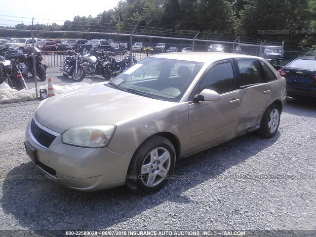 1G1ZT68N57F138358 - 2007 CHEVROLET MALIBU MAXX LT GOLD photo 2