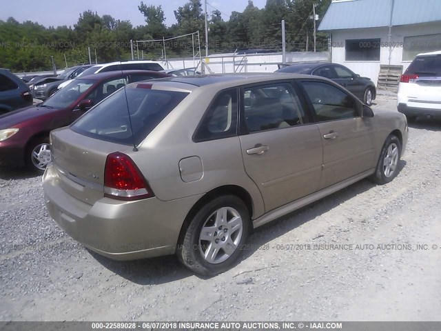 1G1ZT68N57F138358 - 2007 CHEVROLET MALIBU MAXX LT GOLD photo 4