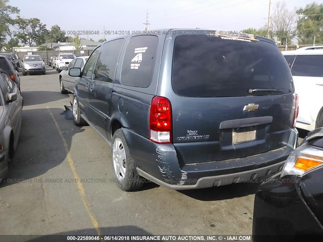 1GNDV23197D118660 - 2007 CHEVROLET UPLANDER LS Bleu photo 3