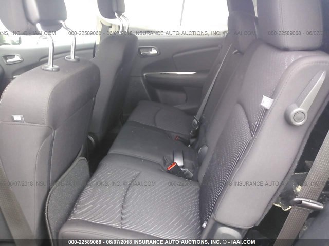 3C4PDCABXJT196344 - 2018 DODGE JOURNEY SE GRAY photo 8