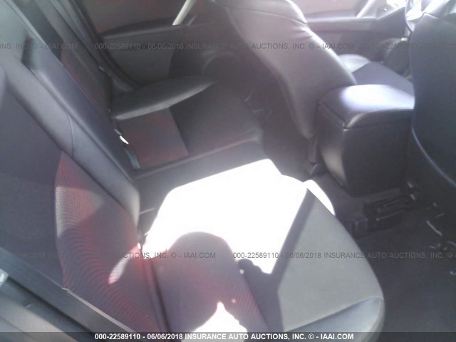 JM1BL1H47A1155427 - 2010 MAZDA SPEED 3 BLACK photo 8