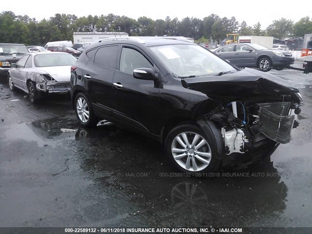 KM8JUCAC6BU238994 - 2011 HYUNDAI TUCSON GLS/LIMITED BLACK photo 1