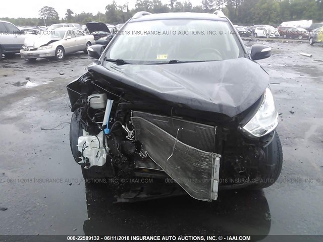 KM8JUCAC6BU238994 - 2011 HYUNDAI TUCSON GLS/LIMITED 黑色 照片 6