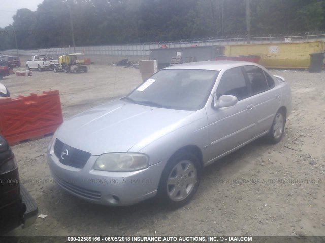 3N1CB51D16L522849 - 2006 NISSAN SENTRA 1.8/1.8S SILVER photo 2