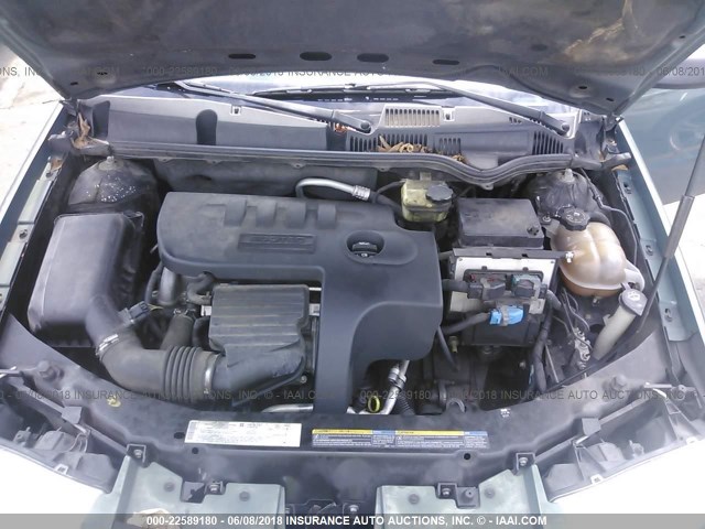 1G8AJ58F76Z136602 - 2006 SATURN ION LEVEL 2 Yaşıl foto 10