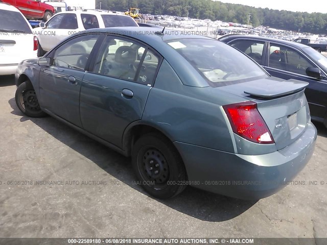 1G8AJ58F76Z136602 - 2006 SATURN ION LEVEL 2 Yaşıl foto 3