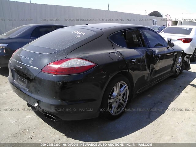 WP0AA2A70CL072344 - 2012 PORSCHE PANAMERA 2/4 BLACK photo 4