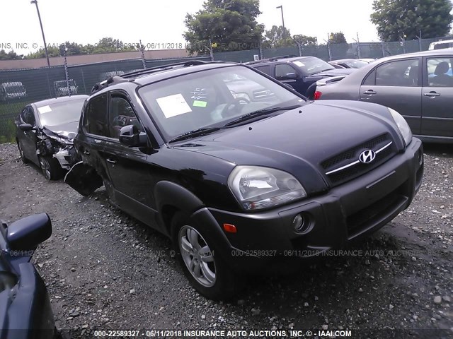 KM8JN12D07U589884 - 2007 HYUNDAI TUCSON SE/LIMITED BLACK photo 1